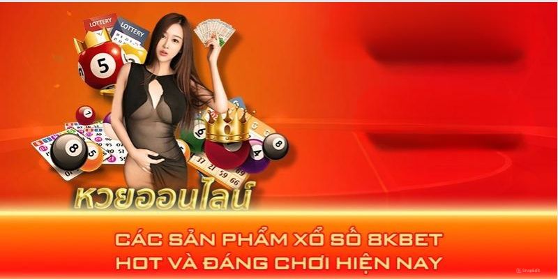 Những trò chơi được yêu thích nhất ở sảnh xổ số tại 8Kbet